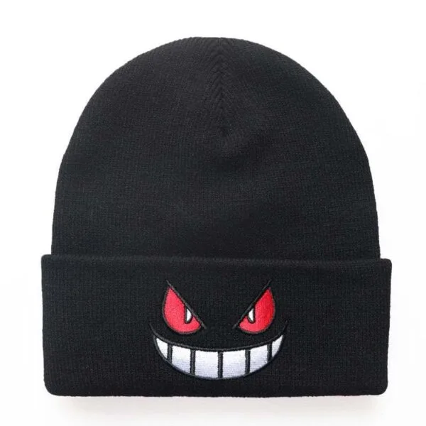15F99F2165Aa8C86C9Dface16Fefd281 Y2Kstyle.fr Bonnet À Motifs Ectoplasmes