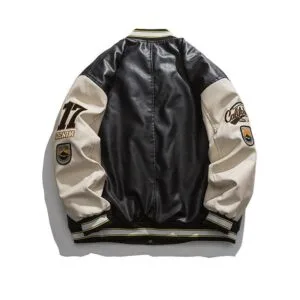 3000311Ca56A1Cb93397Bc676C0B7Fff Y2Kstyle.fr Veste En Cuir Style Universitaire