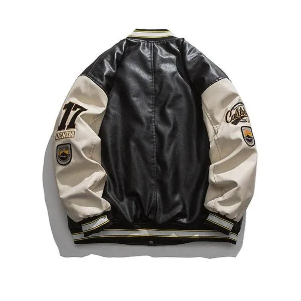 3000311Ca56A1Cb93397Bc676C0B7Fff Y2Kstyle.fr Veste En Cuir Style Universitaire