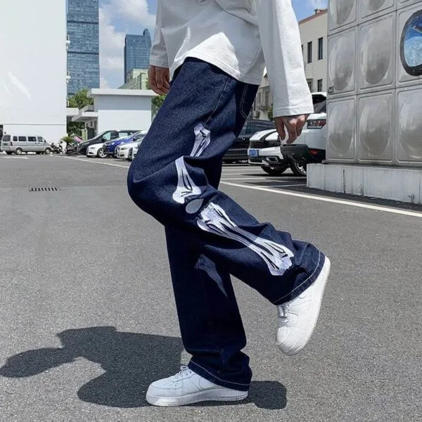 828C3938B662961Ed8F775Ed638B97F2 Y2Kstyle.fr Jeans Skeleton