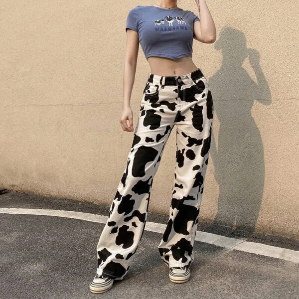 91576Cbf171986154E523305A69C79D3 Y2Kstyle.fr Jean À Motif Animal