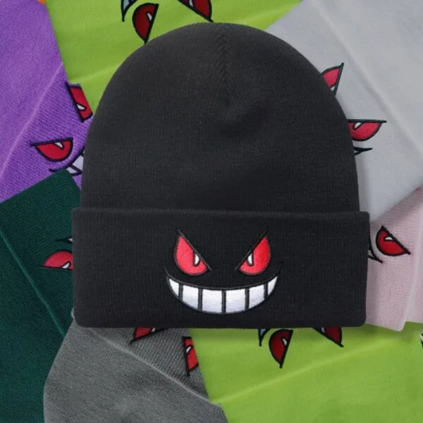 Abdf6Bdb7570E8F9D4338F84Bd169130 Y2Kstyle.fr Bonnet À Motifs Ectoplasmes