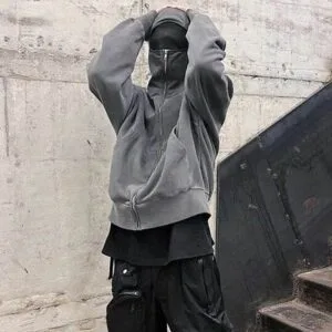 Ba3C5Fe1D6D6708B5Bffaeb6942B7E04 Y2Kstyle.fr Veste À Capuche Innovante