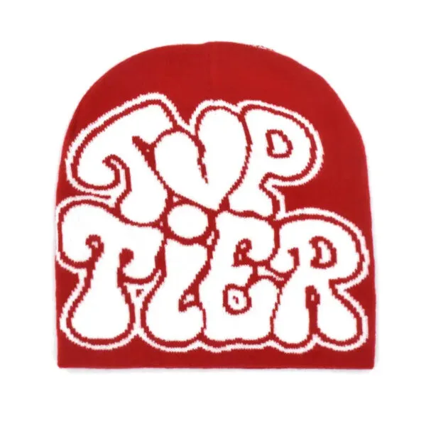 Bonnet Rouge Top Tier Tendance Y2K, Idéal Pour Un Look Décontracté Et Stylé.