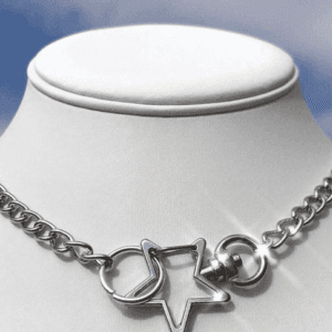 Collier En Argent Moderne Avec Pendentif Étoile, Parfait Pour Toutes Les Occasions.