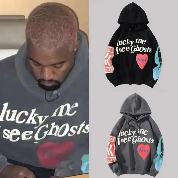 Haut Tendance Lucky Me I See Ghosts En Streetwear, Style Unique Et Expressif.