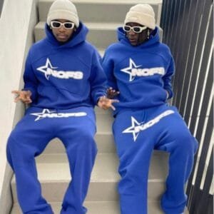 Matching Blue Athleisure Style Y2kstylefr Y2kstyle.fr