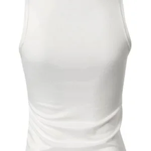 Débardeur Blanc Léger Et Chic Pour Un Look Décontracté En Été.