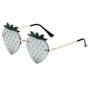 Lunettes De Soleil Fraise : Un Accessoire Amusant Et Élégant Pour Vos Journées Dété.