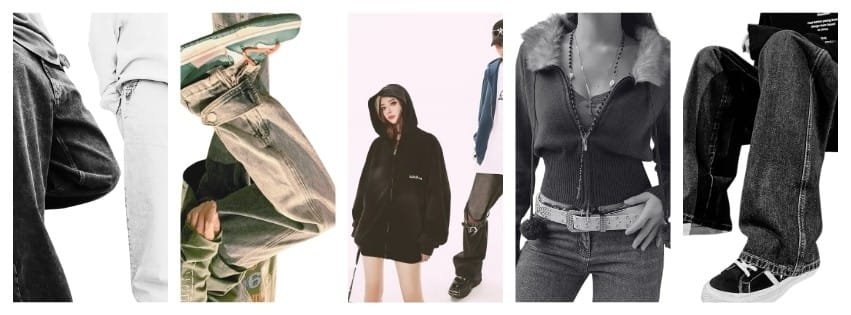 Tendances streetwear modernes pour la jeunesse : style décontracté et individualité dans la mode.