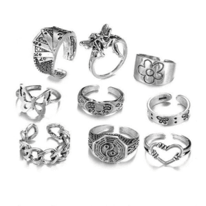 Collection De Bagues En Argent : Designs Uniques Et Inspirés Par La Nature.