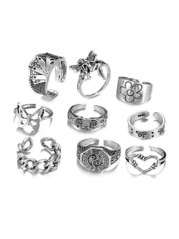 Collection De Bagues En Argent : Designs Uniques Et Inspirés Par La Nature.