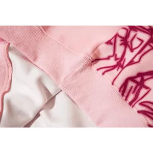 Hauts Tendance Rose : Style Urbain Y2K Alliant Confort Et Créativité.