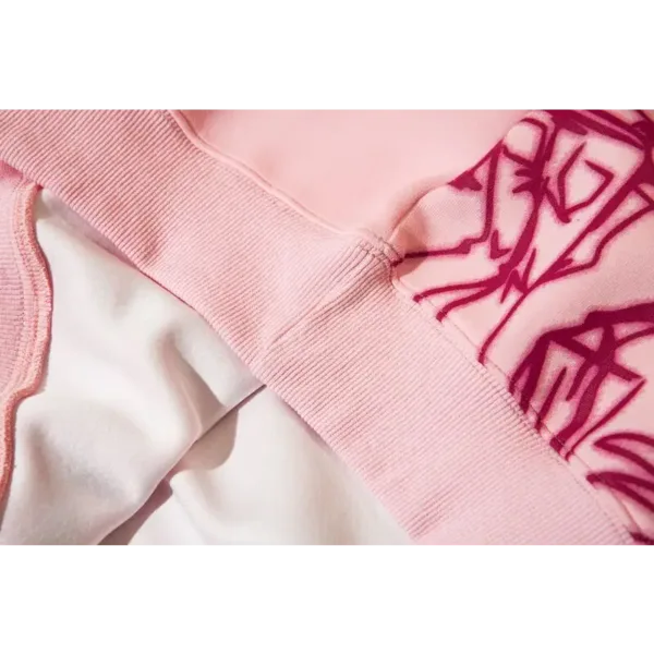 Hauts Tendance Rose : Style Urbain Y2K Alliant Confort Et Créativité.